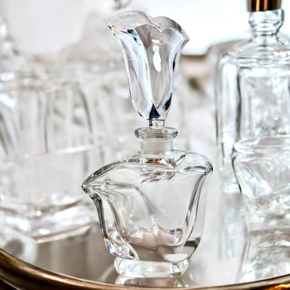 Bavarian Crystal Perfume Bottle - Picture 5 of 13